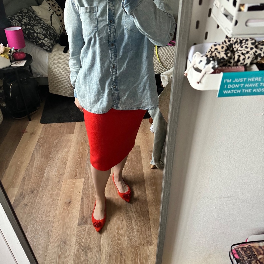 Pretty Poppy Red Skirt 💃🏻🤩